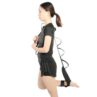 148/114cm Leg Ankle Brace Support Training Stretching Belt Stroke Hemiplegia Rehabilitation Strap Correction Braces Yoga Belt