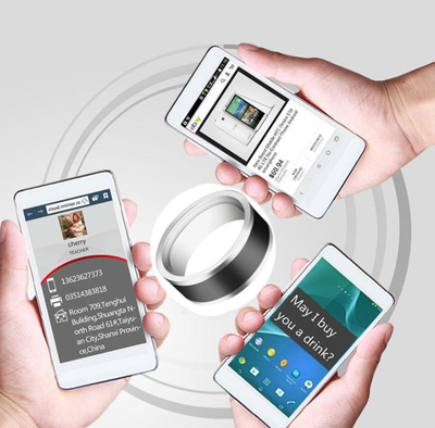Smart Ring  Waterproof Unlock Health Rings Two-chip Mobile Phone Unlock Multi-functional Rings