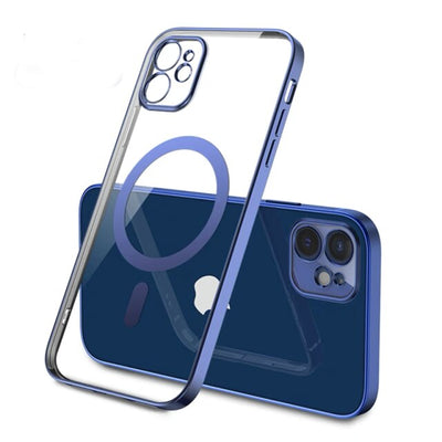 Wireless Charging Plating Copy of For Phone 12 11 Pro Max 12 Mini 13 Back Phone Cover Accessories