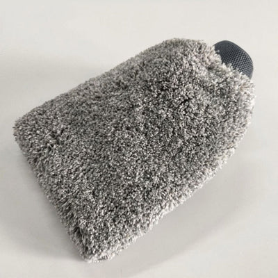 Soft Glove High Density Auto Wash Cloth Ultra Super Absorbancy Car Sponge Plush Glove Microfiber Cleaning Towel