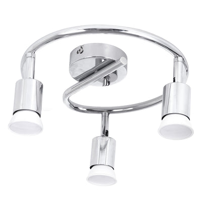 3 Heads GU10 LED Downlight Ceiling Light Adjustable Spotlight Home Office Wall Lamp 85-265V