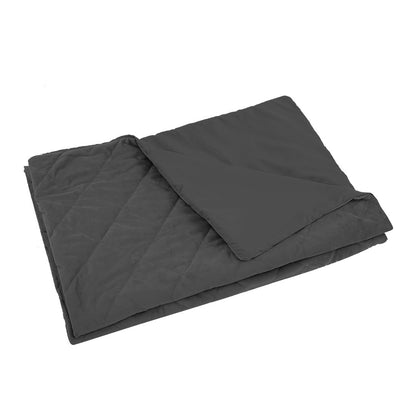Double Grey Weighted Blanket Cover