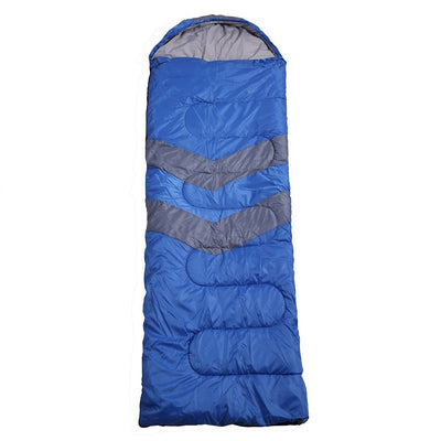 Mountview -20°C Outdoor Camping Thermal Sleeping Bag Envelope Tent Hiking Blue