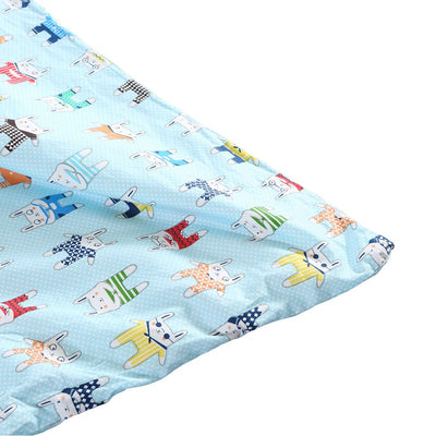 Blue Weighted Cotton Lap Pad