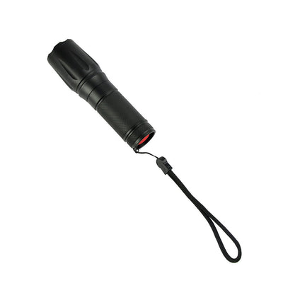 Tactical LED Flashlight Zoom Military Torch Self-defense Light Kit