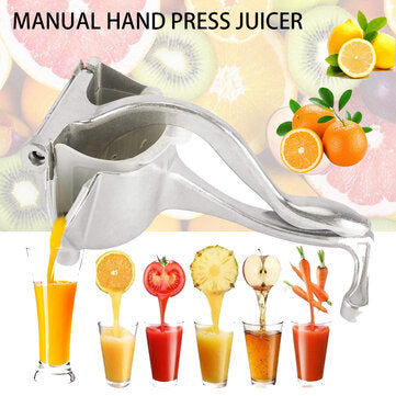 Aluminum Manual Fruit Juicer Kitchen Home Hand Squeezer Lemon Orange Press Tool