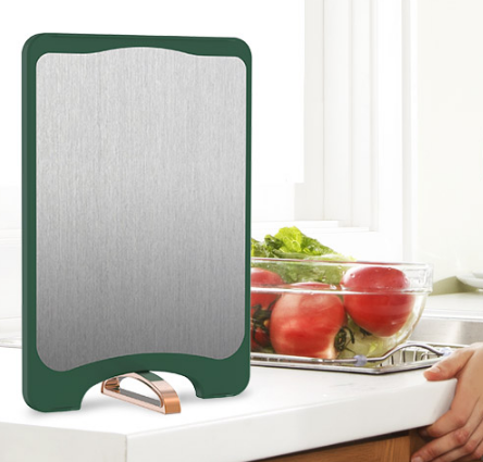 Double-sided chopping board antibacterial and mildew proof household stainless steel