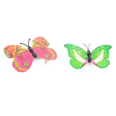 10 Pc Wall Stickers Butterfly LED Lights Wall Stickers 3D House Decoration Hot y