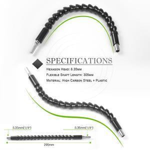 Flexible Shaft Extension Bits