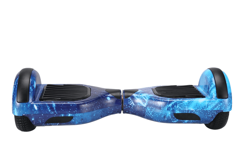 6.5 Inch Hoverboard, Self Balancing Scooter- Blue Galaxy Style + LED lights [Free Carry Bag & Bluetooth]