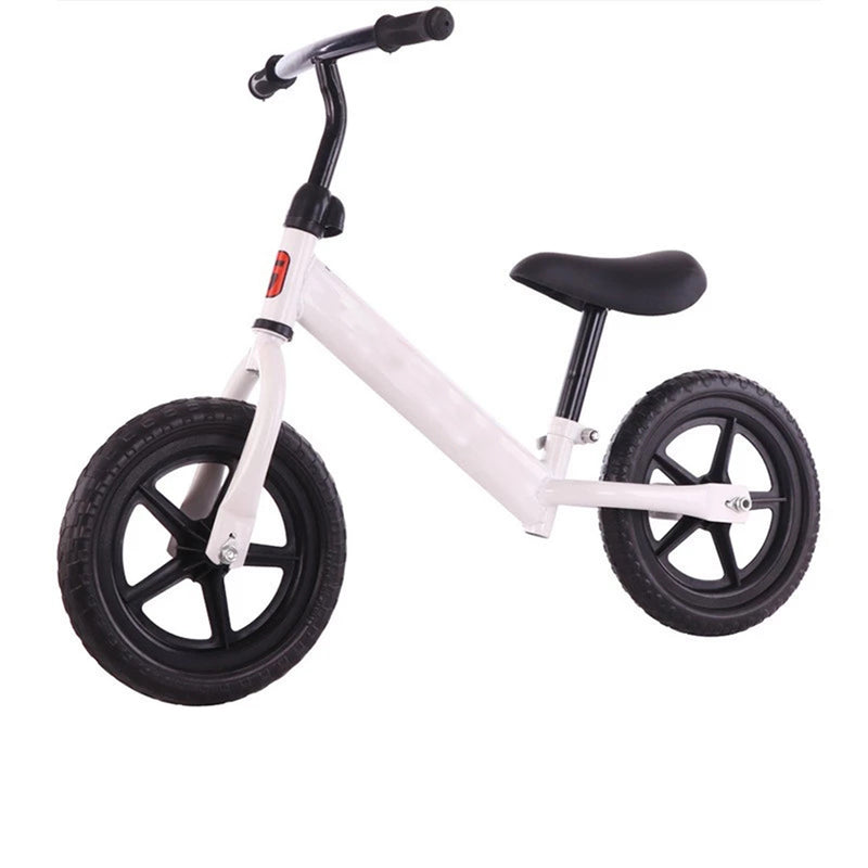12 inch Kids Bike No Pedal Toddler Balance Bike Beginner Rider Training Children Scooter Bicycle For Ages 2/3/4/5 Year Old