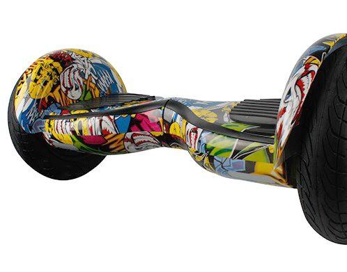 Electric Hoverboard – 10 inch – HipHop Style + LED lights [Bluetooth + Free Carry bag]