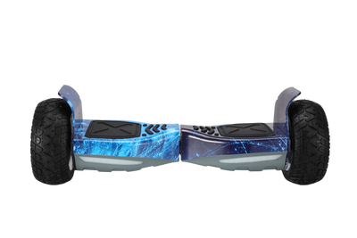 8.5″Off Road Hoverboard NS8, Powerful Motor & monster Tyres – Blue Galaxy Style + LED lights [Free Carry Bag & Bluetooth]