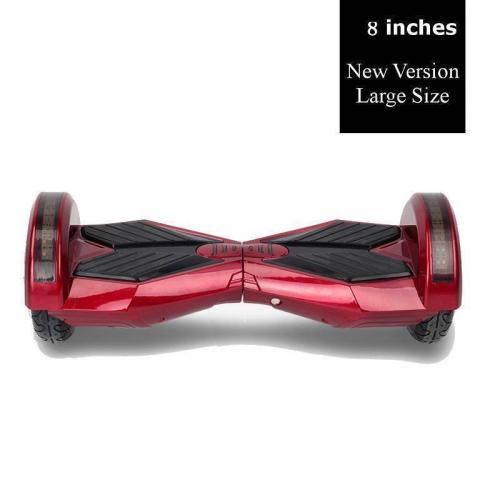 Lamborghini Hoverboard 8” – Red + LED Style[Free Carry Bag & Bluetooth]