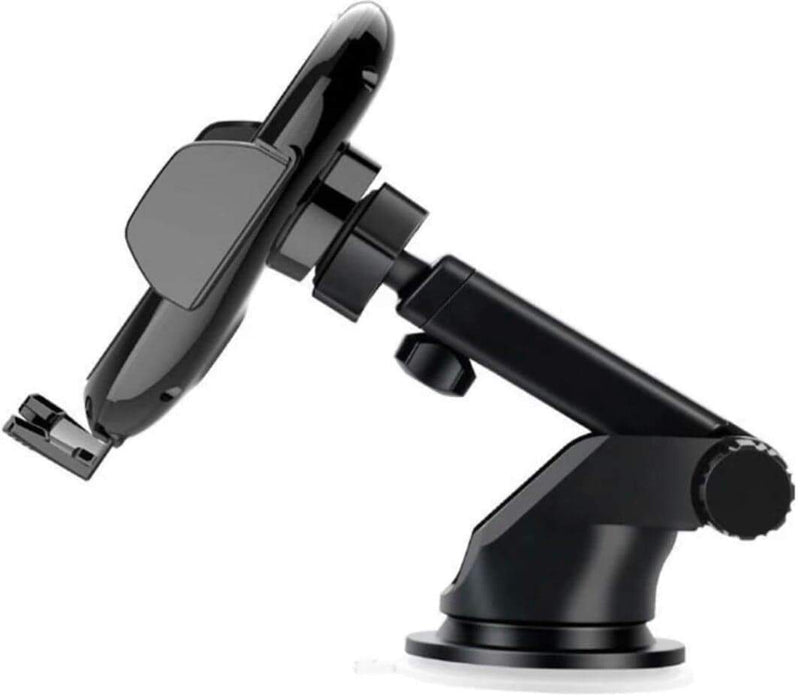 Automatic Clamping Qi Charging Suction Mount A Desktop Mount And An Air Vent Mount Phone Holder