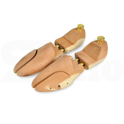 Adjustable Wooden Shoe Shoes Sneakers Tree Shape Stretcher in Size 45 to 46