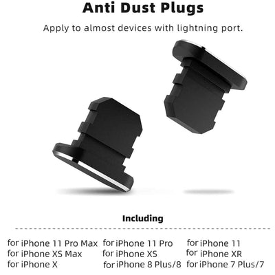 Phones Cleaning Tool Set Metal Antidust Plugs Phone Port Cleaning Brush For Iphone 5/6/7/8/x/xs/12/12 Mimi/12 Pro/11 For Android