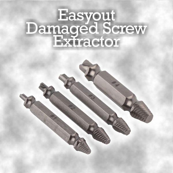 Easyout – Damaged Screw Extractor (4pcs)