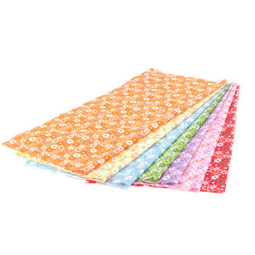 7Pcs Cutton Cloth Set Colorful 7 Different Pattern Cloth Fabric DIY Cloth Making & Repairing Material For Home