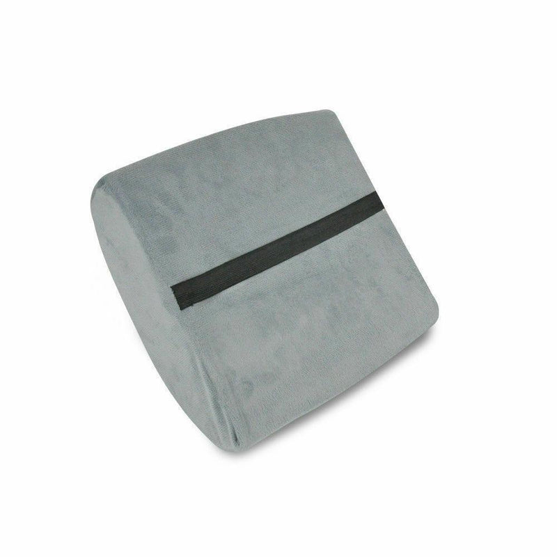 Memory Foam Seat Cushion Lumbar Back Support Orthoped Office Pain Relief Grey