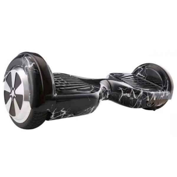 Hoverboard Electric Scooter 6.5 inch – Lighting Black Style + LED lights [Free Carry Bag & Bluetooth]