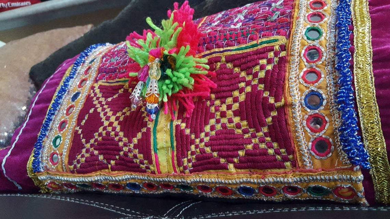 Afghani Handmade Embroidered Cushion Covers....!!!!