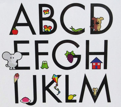 Children's Alphabet Poster No. 1