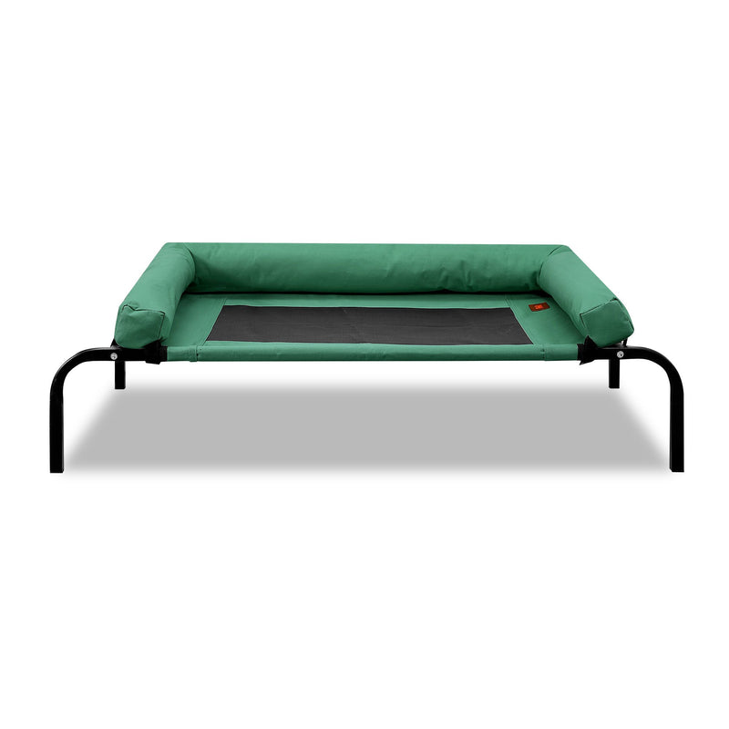 PaWz Extra Large Green Heavy Duty Pet Bed Bolster Trampoline