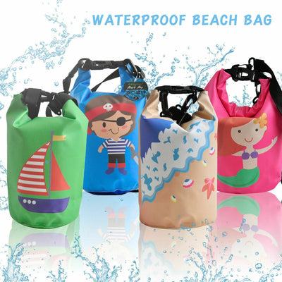 New 4L Dry Carry Bag Waterproof Beach Bag Storage Sack Pouch Boat Kayak 4 Kinds