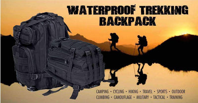 Military Bag - Waterproof Trekking Backpack