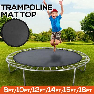 12 FT Kids Trampoline Pad Replacement Mat Reinforced Outdoor Round Spring Cover