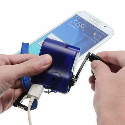 Phone Accessories - Emergency Hand Crank Phone Charger