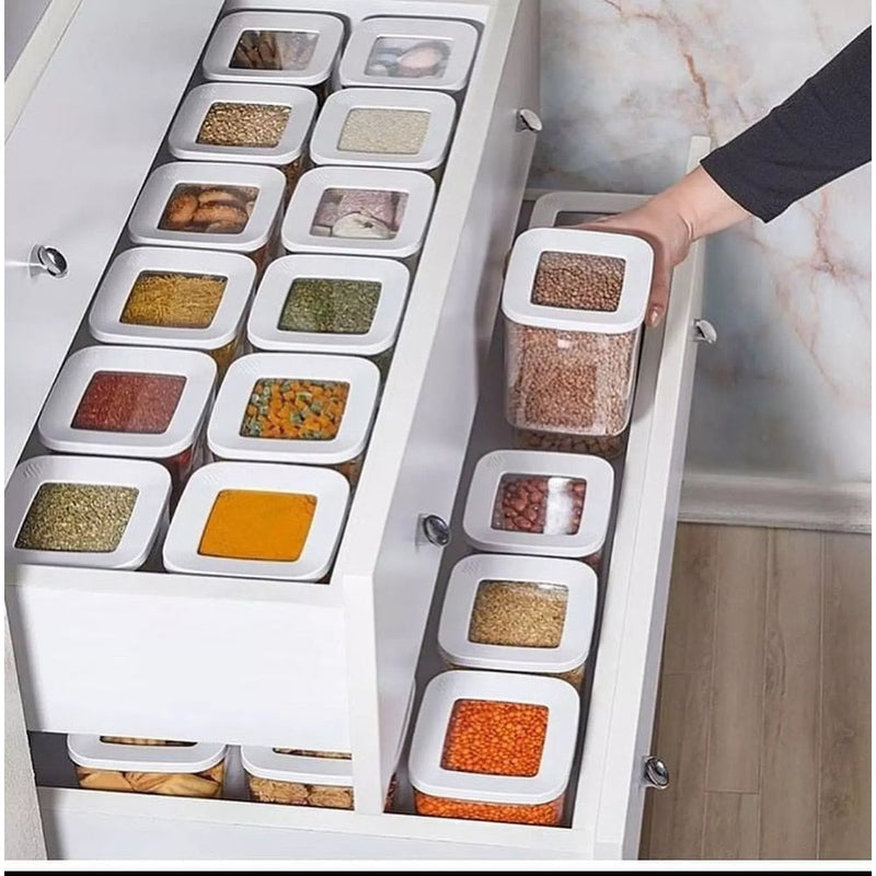 12 PCS Kitchen Food Storage Box