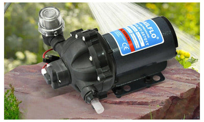 12V 20Lpm High Pressure Self Priming Water Pump Caravan Camping Tool Farm Boat