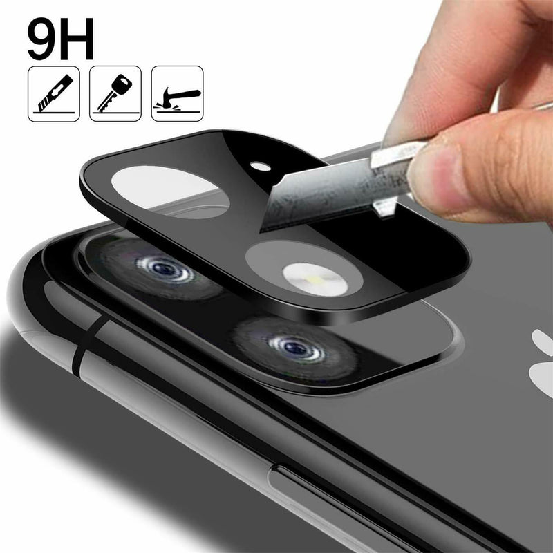 For iPhone 13 12 11 Pro Max XS Tempered Glass Camera Lens Cover Screen Protector