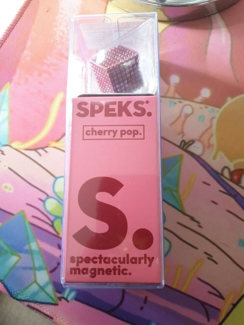 Speks 2.5mm Spectacularly Magnetic Balls Cherry Pop Pink NEW