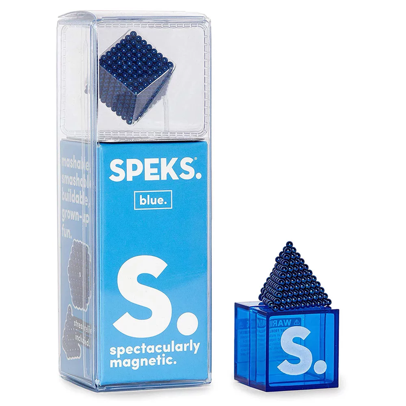 Speks 2.5mm Spectacularly Magnetic Balls Blue NEW