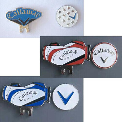 Brand New! Metal Golf Ball Marker Magnetic Hat Clip