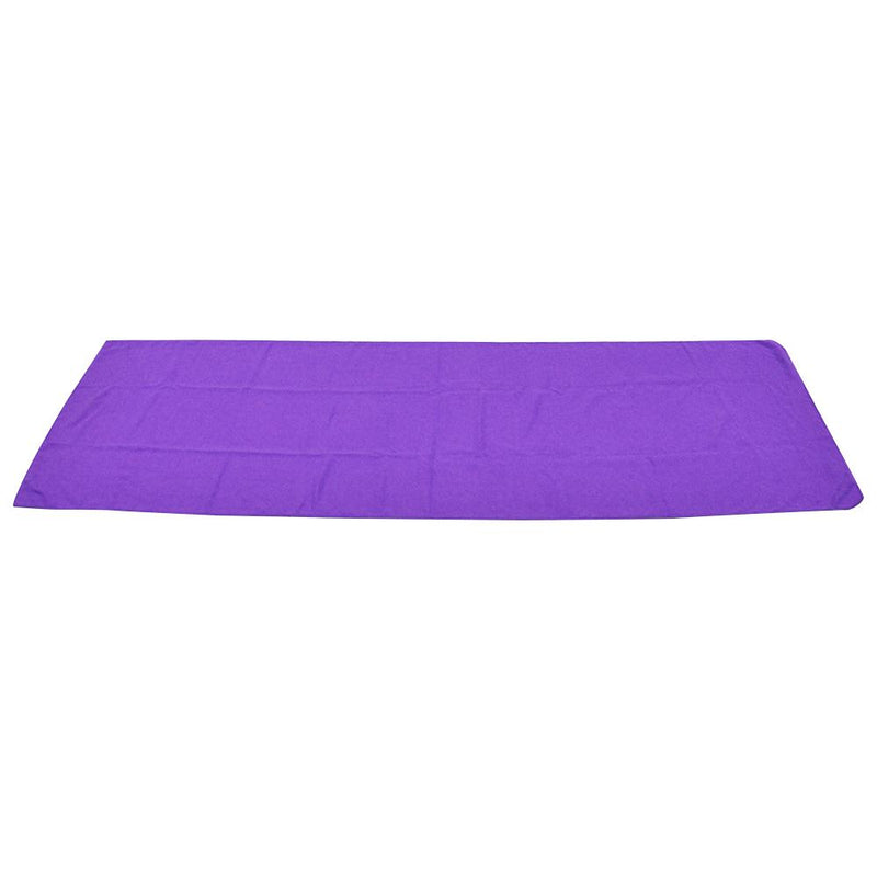 Purple Non-slip Yoga Towel Mat Eco-friendly Large Blanket And Mesh Carry Bag