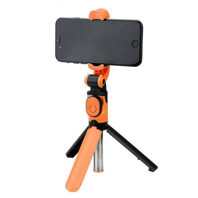 Bluetooth Selfie Stick Foldable Handheld Tripod Monopod Remote Control Holder Stand